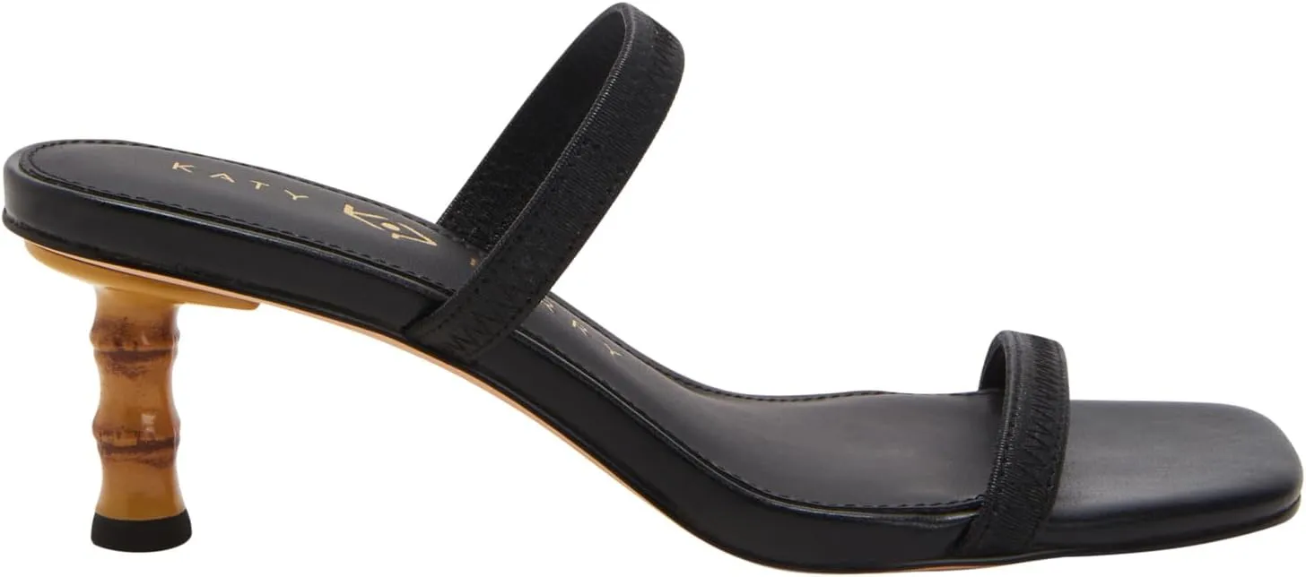 Katy Perry Shoes Women's Leilei Stretch Kitten Heel Sandal Heeled