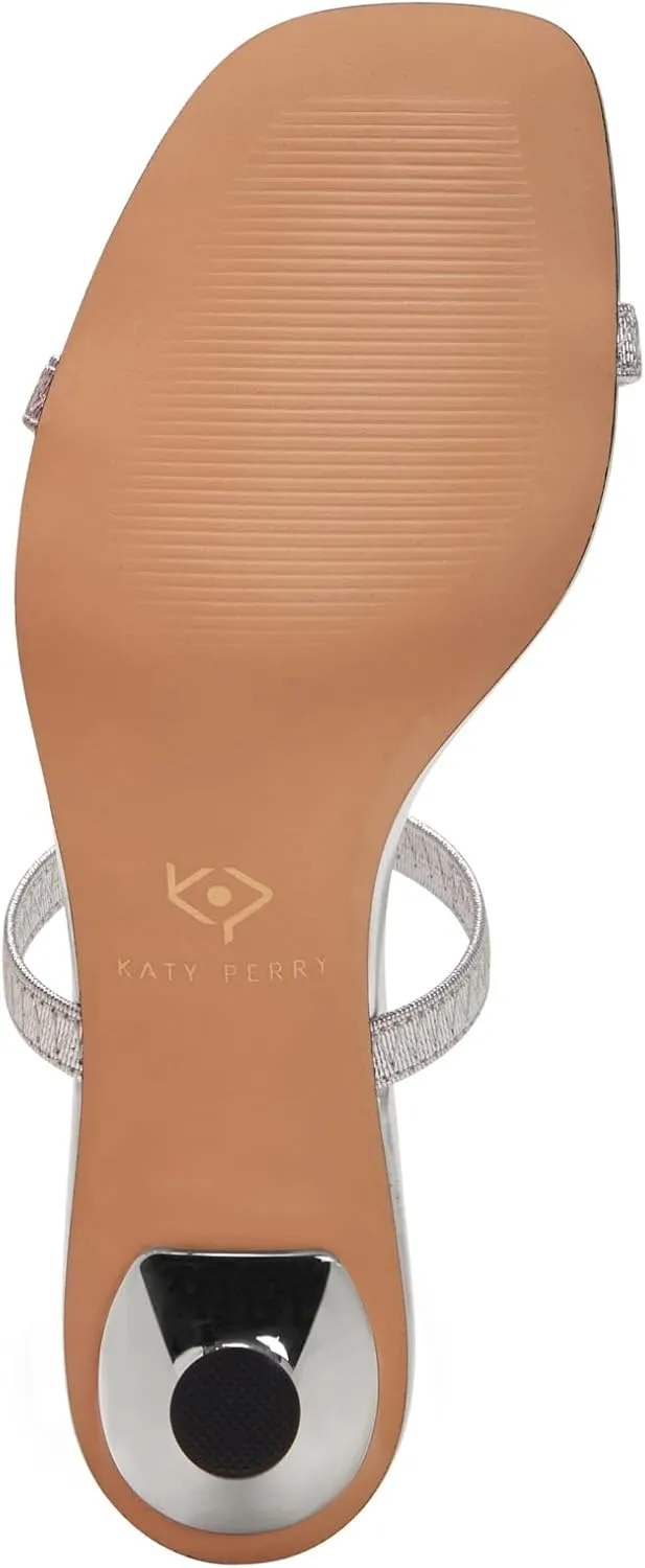 Katy Perry Shoes Women's Leilei Stretch Kitten Heel Sandal Heeled