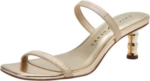 Katy Perry Shoes Women's Leilei Stretch Kitten Heel Sandal Heeled