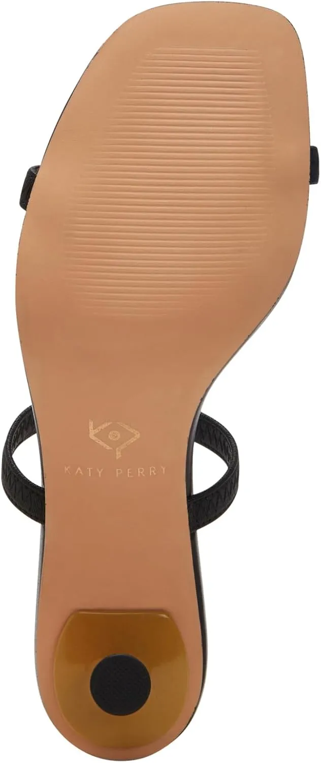 Katy Perry Shoes Women's Leilei Stretch Kitten Heel Sandal Heeled