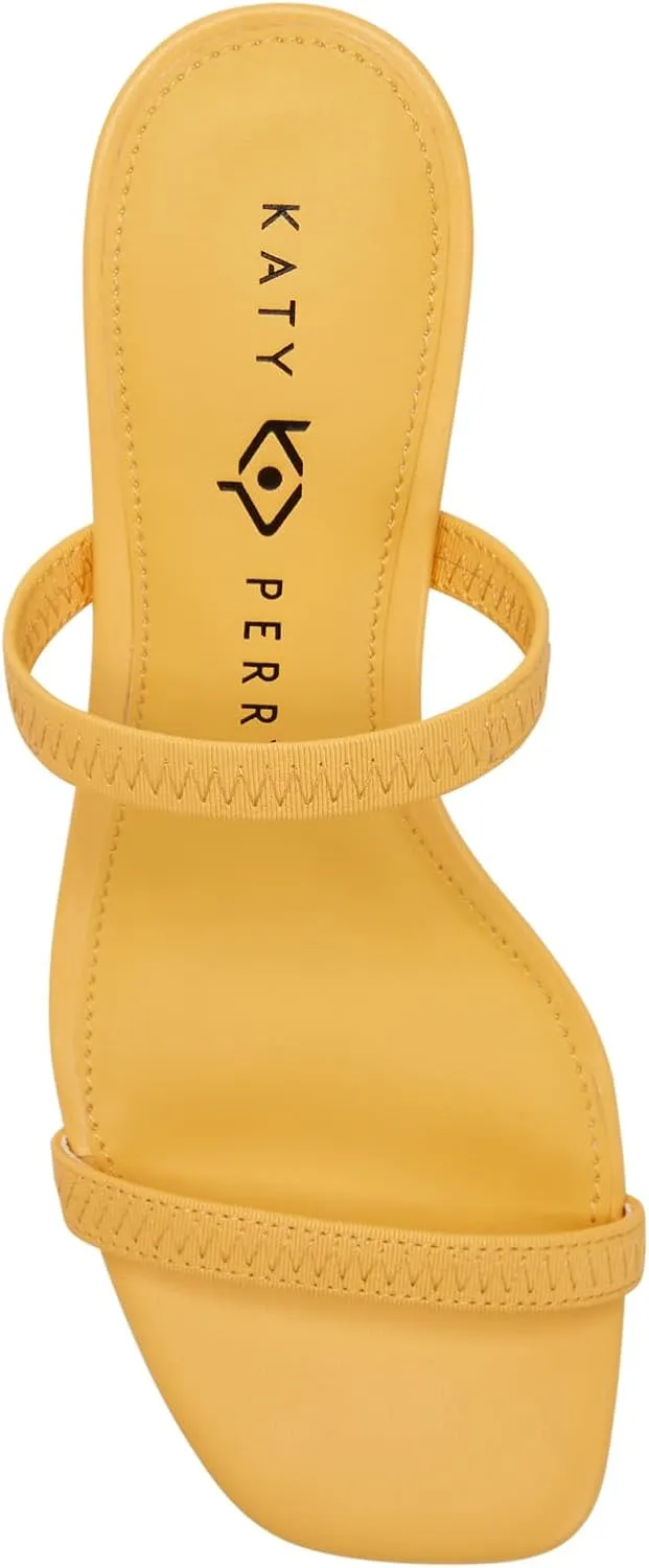 Katy Perry Shoes Women's Leilei Stretch Kitten Heel Sandal Heeled