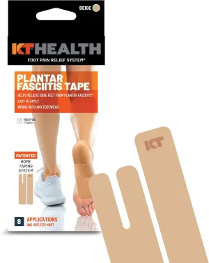 KT Tape, Plantar Fasciitis Tape, Foot Soreness Relief System, 8 Applications