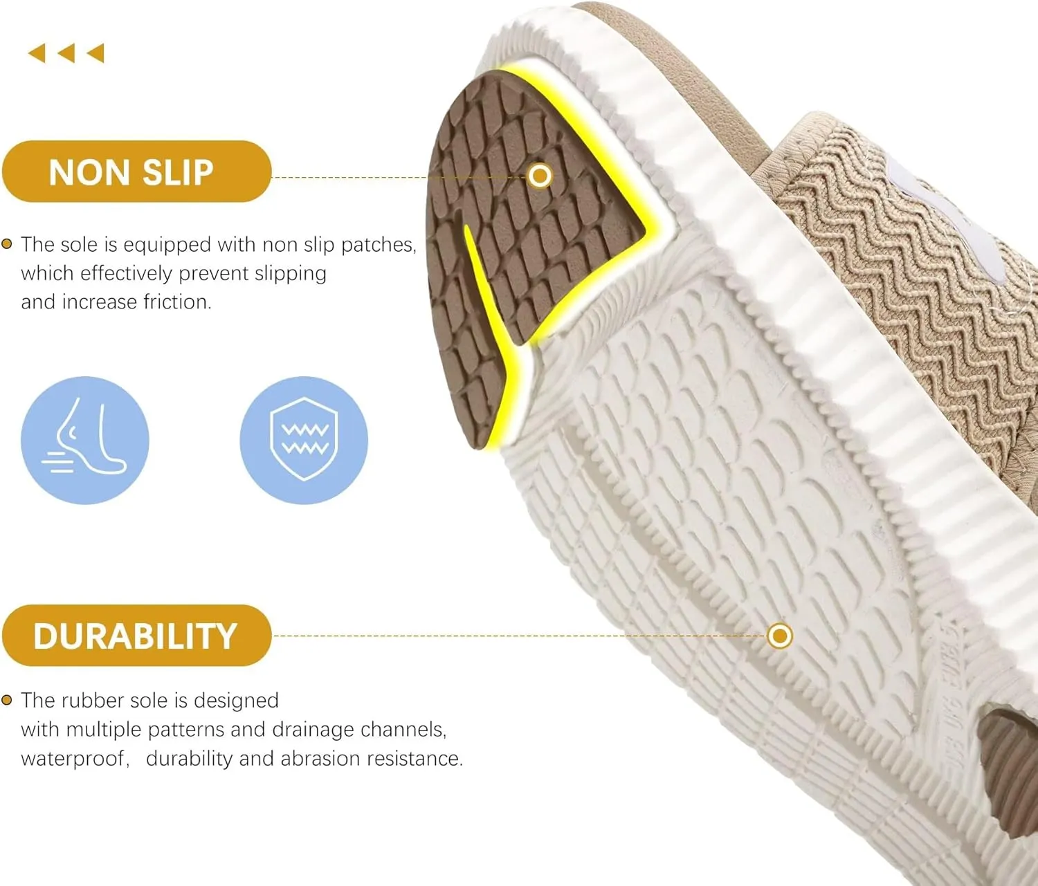 KuaiLu Womens Fashion Orthotic Slides Ladies Athletic Thick Cushion Recovery Sandals Adjustable Strap Slip On Walking Sandles With Comfortable Plantar Fasciitis Arch Support