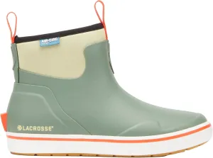 LaCrosse Women’s 6” Alpha Deck Boots with Rubber & Neoprene Construction, Quick-Drying Air-Circ Liner, and Slip-Resistant Foredeck Outsole