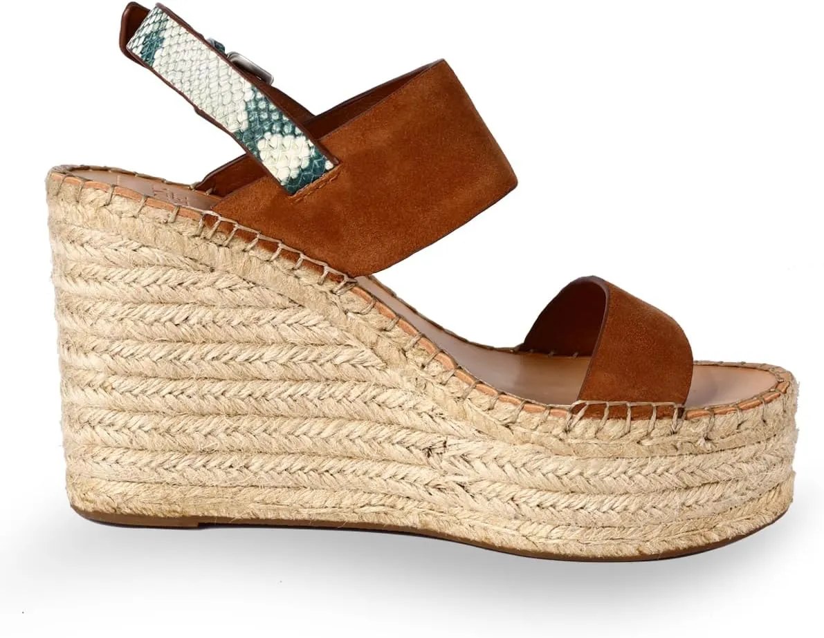 landing craft Womens Platform Espadrilles Wedge Sandals,Comfort Open Toe High Heeled Wedges with Adjustable Buckle Ankle Strap Sandals Suitable for Vacation Beach Summer Shoes