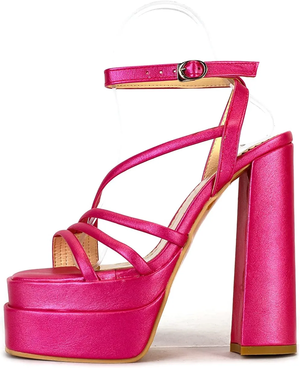 LISYIIZ Womens SS451 Fashion Dress Performance Dress Pigskin Leather Low Kitten Heeled Sandals