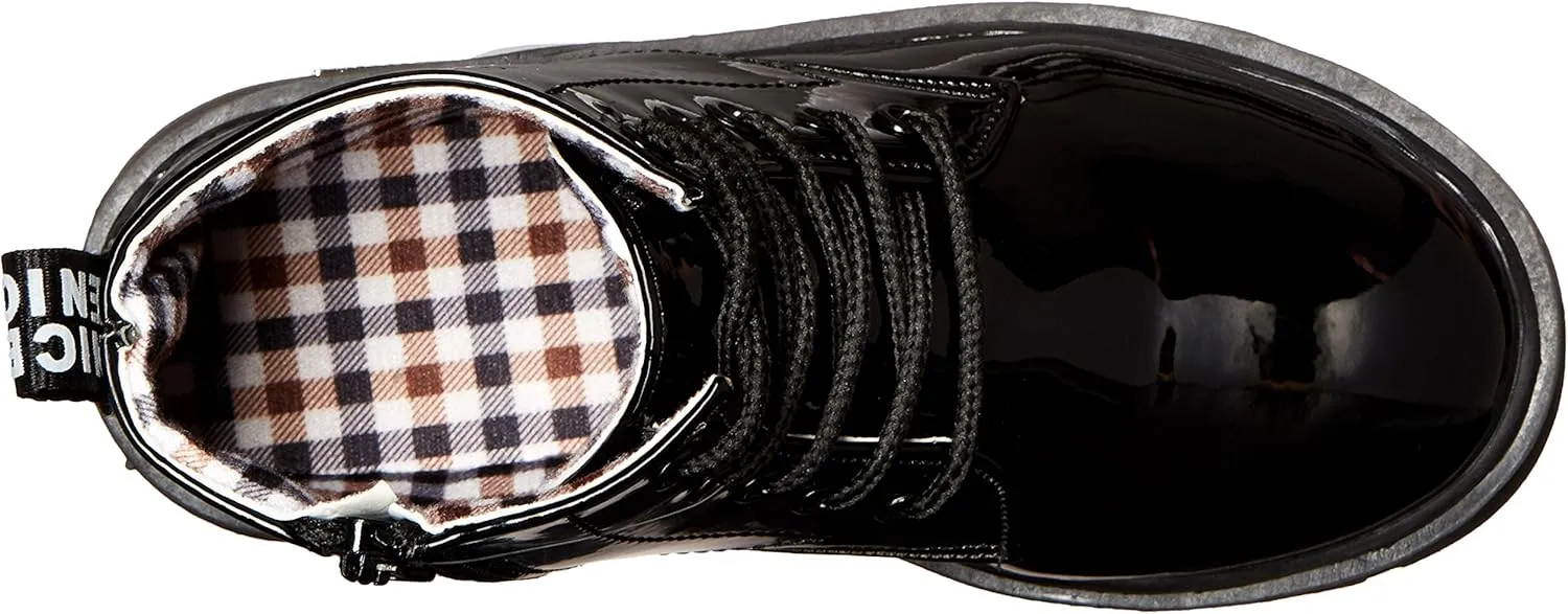 Little Kids Ankle Boots Little Girls Outdoor Combat Toddler Boots