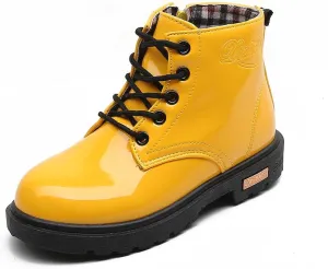 Little Kids Ankle Boots Little Girls Outdoor Combat Toddler Boots