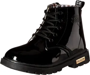 Little Kids Ankle Boots Little Girls Outdoor Combat Toddler Boots