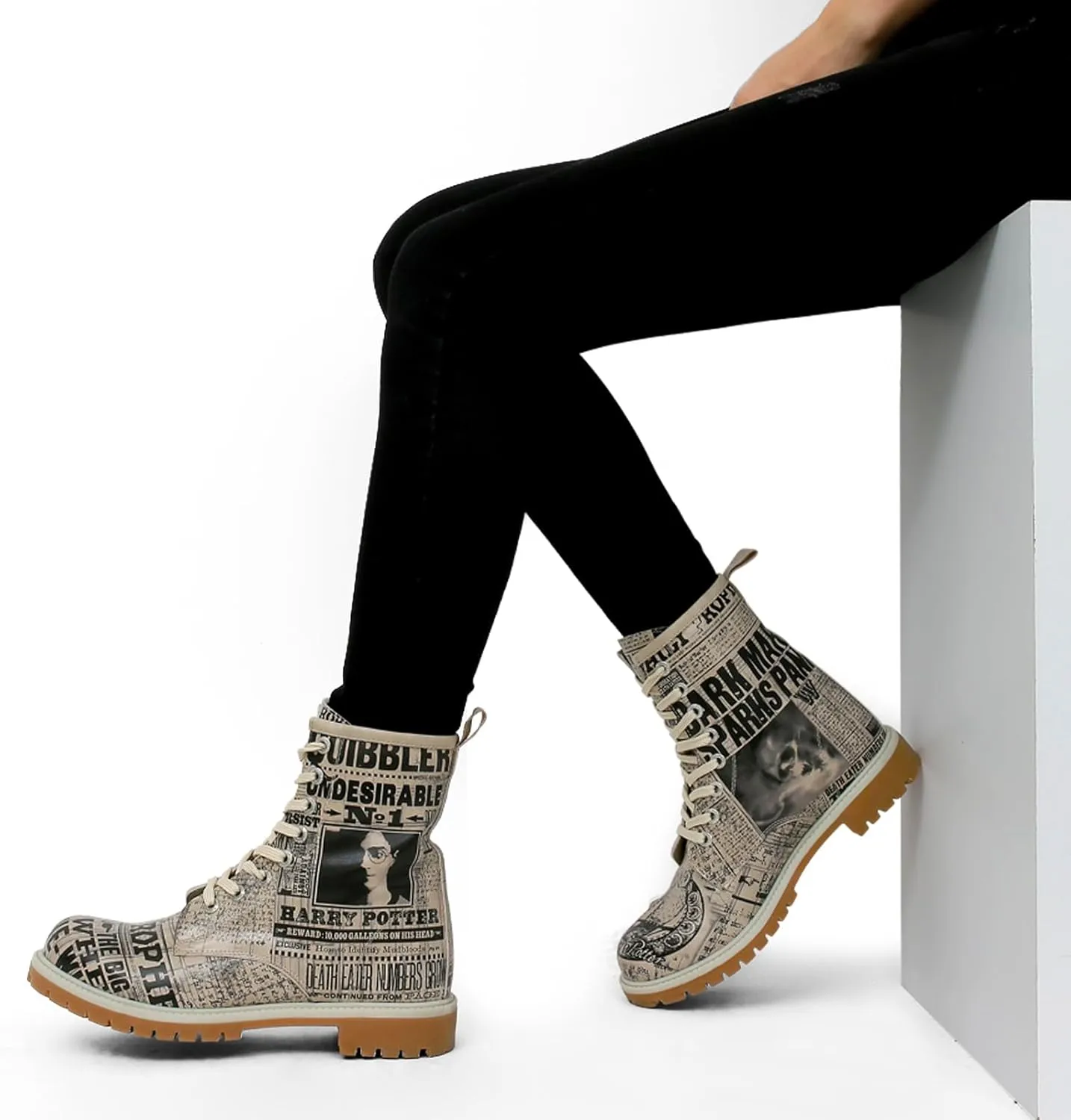 Long Boots for Women – Vegan Leather and Unique Design Womens Winter Boots, Comfortable and Stylish Womens Boots
