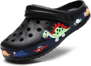 Meidiastra Kids Boys Girls Cartoon Clogs Slippers Toddler Slip On Lightweight Beach Pool Sandals