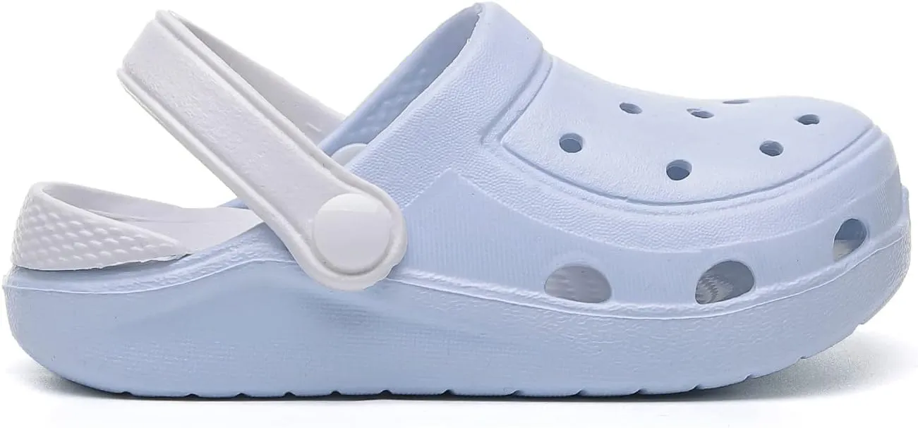 MEMON Baby Boys Girls Clogs Slippers Toddler Slip On Lightweight Sandals Shockproof Girls Summer Pool Beach Shoe
