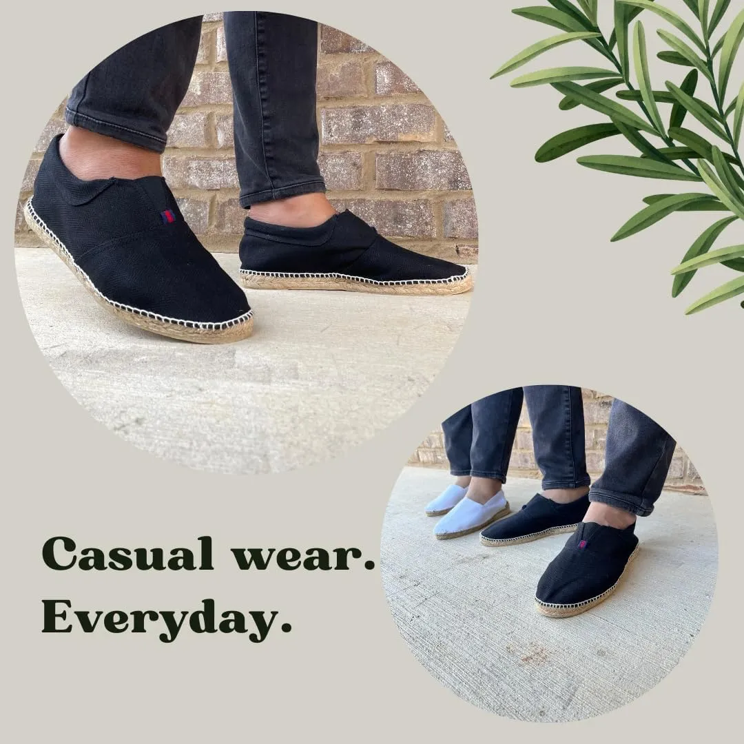 Men Canvas Espadrille Loafer Slip On