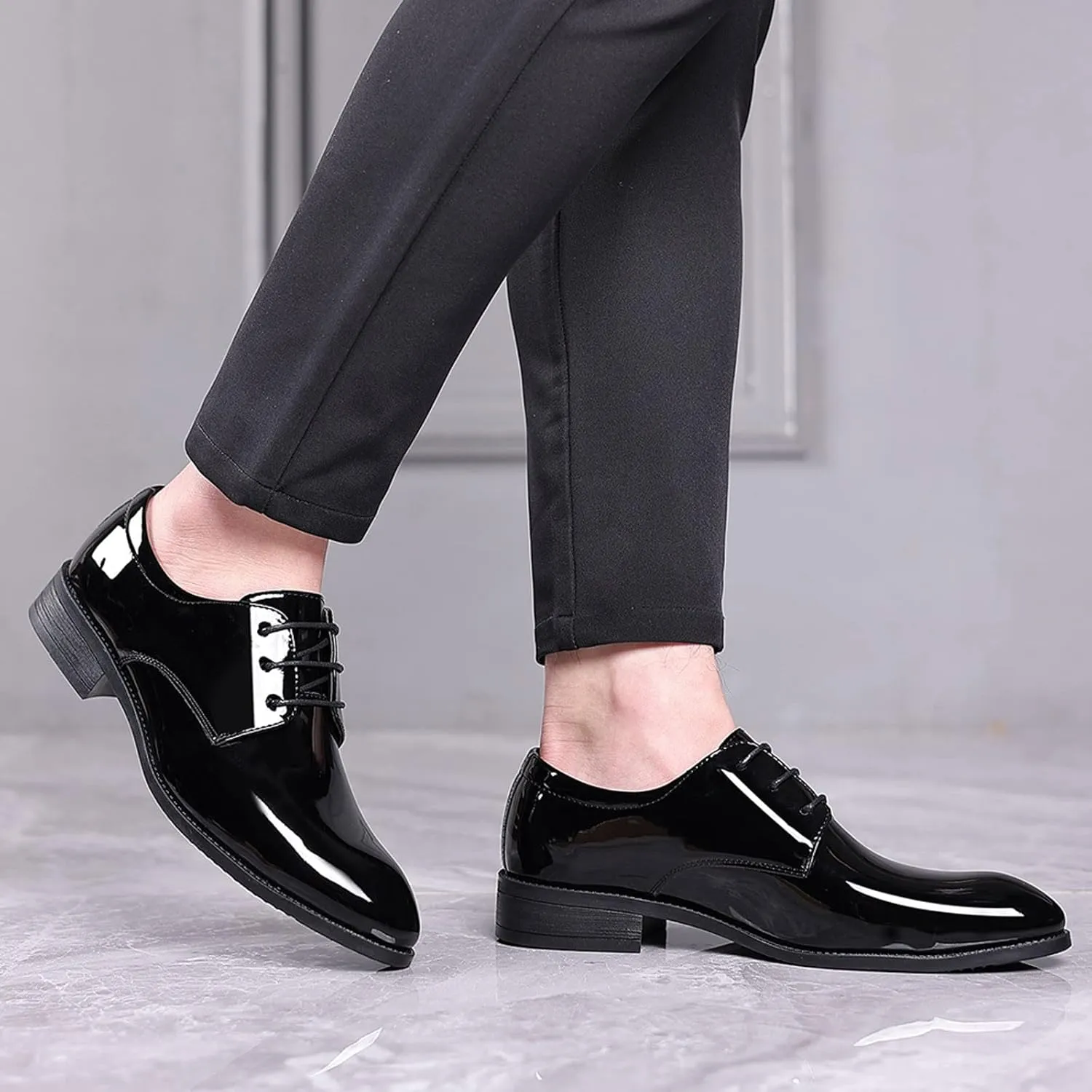 Men Dress Shoes Loafers Green Fashion Style Men's Breathable Men's Dress Shoes Casual Oxford Business Formal
