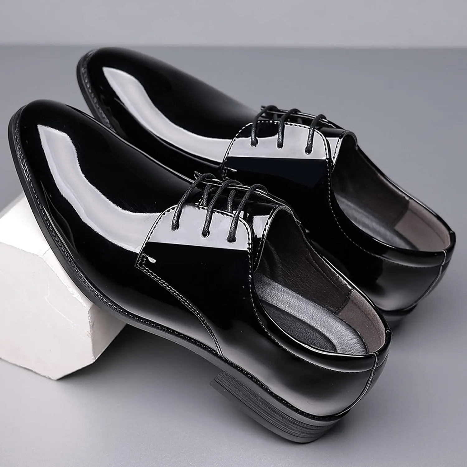 Men Dress Shoes Loafers Green Fashion Style Men's Breathable Men's Dress Shoes Casual Oxford Business Formal