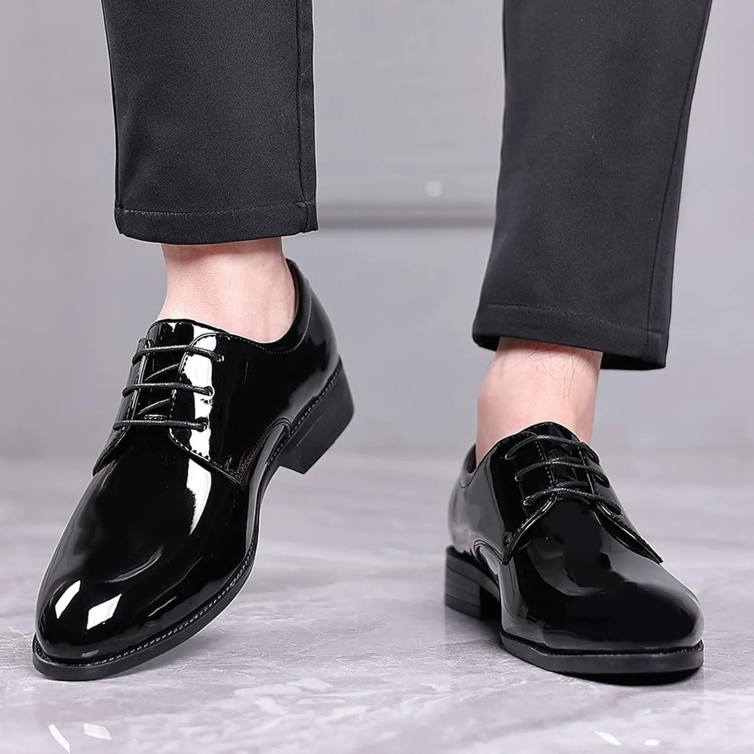 Men Dress Shoes Loafers Green Fashion Style Men's Breathable Men's Dress Shoes Casual Oxford Business Formal