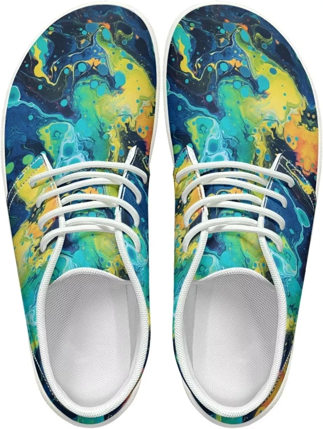 Men's Barefoot Shoes Breathable Wide Toe Walking Shoes Lightweight Zero Drop Shoes Running Sneakers Loafers US 5-14