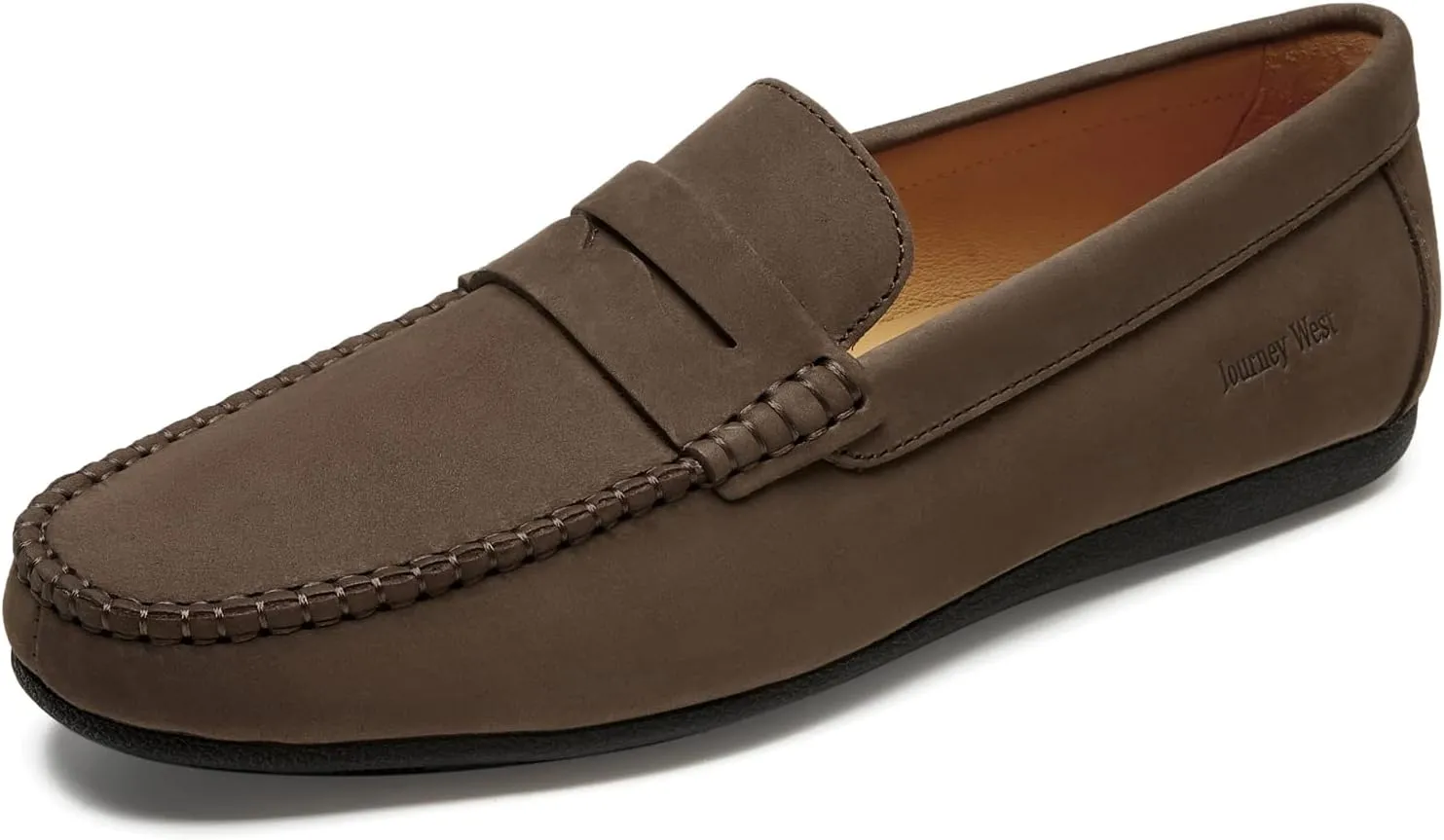 Mens Casual Loafer Shoes Genuine Leather Driver Driving Style Moccasins Classic Comfortable Slip On Penny Loafers for Men