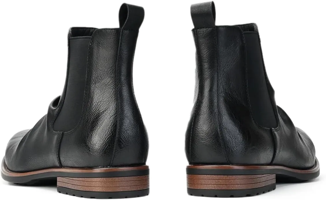 Men's Chelsea Boots Casual Dress Boots Ankle Slip On Boots