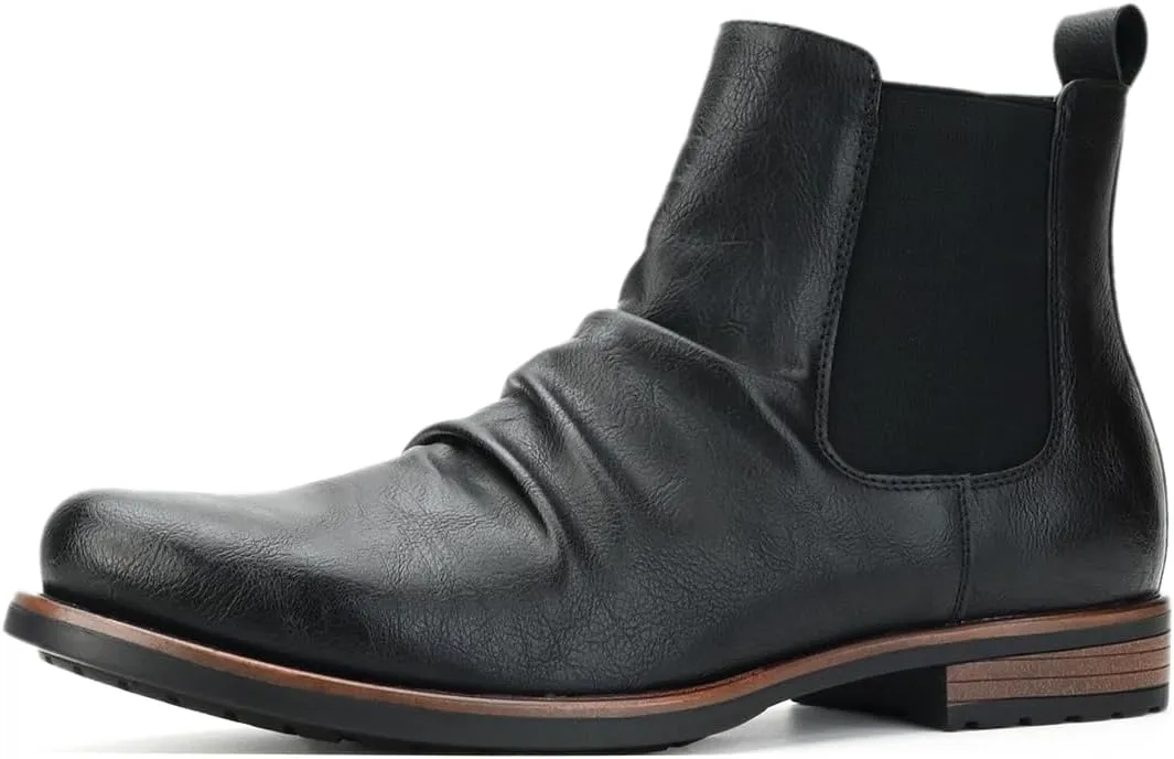 Men's Chelsea Boots Casual Dress Boots Ankle Slip On Boots