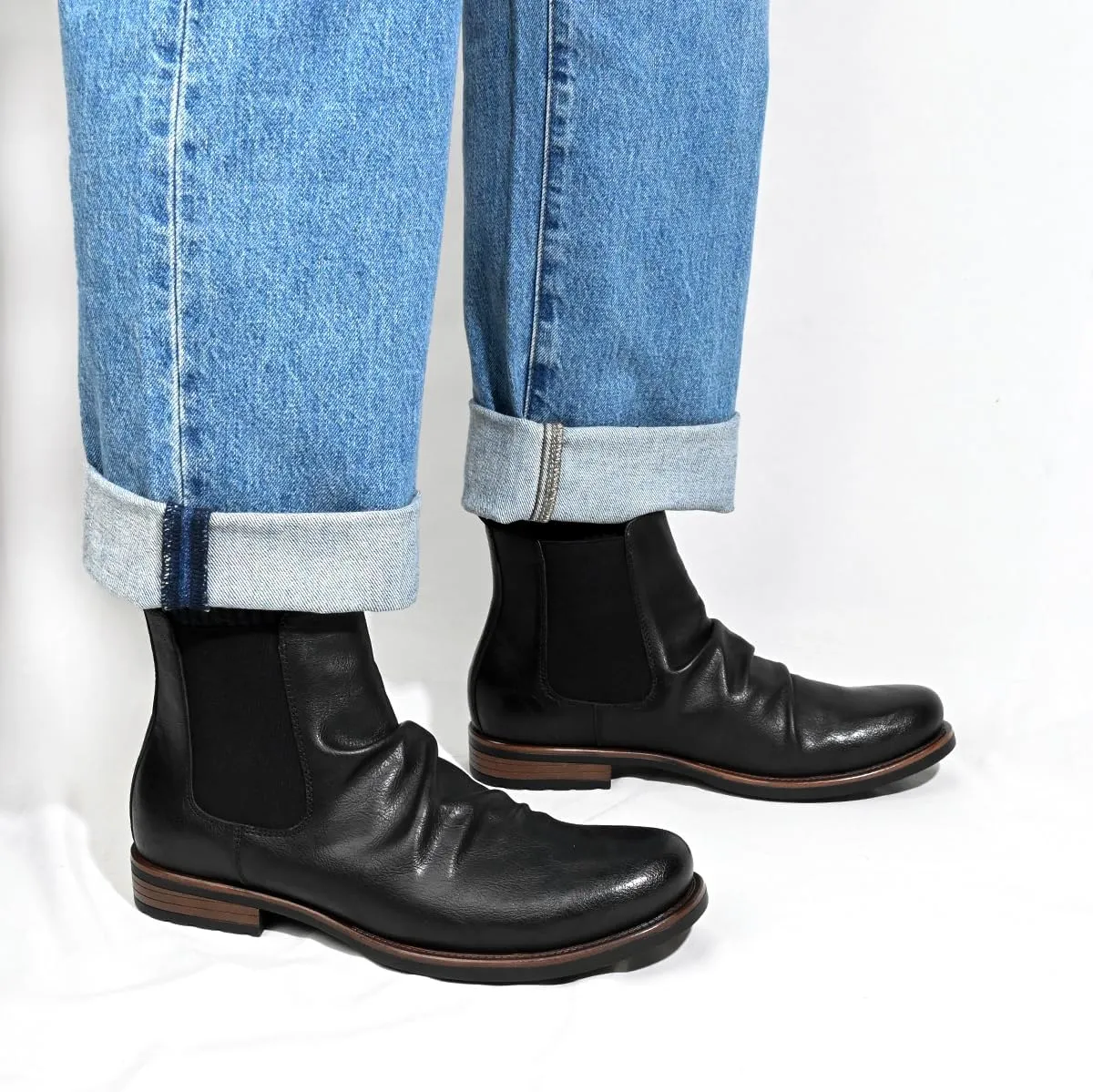 Men's Chelsea Boots Casual Dress Boots Ankle Slip On Boots