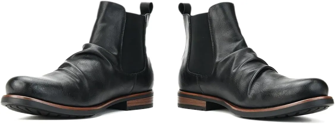 Men's Chelsea Boots Casual Dress Boots Ankle Slip On Boots