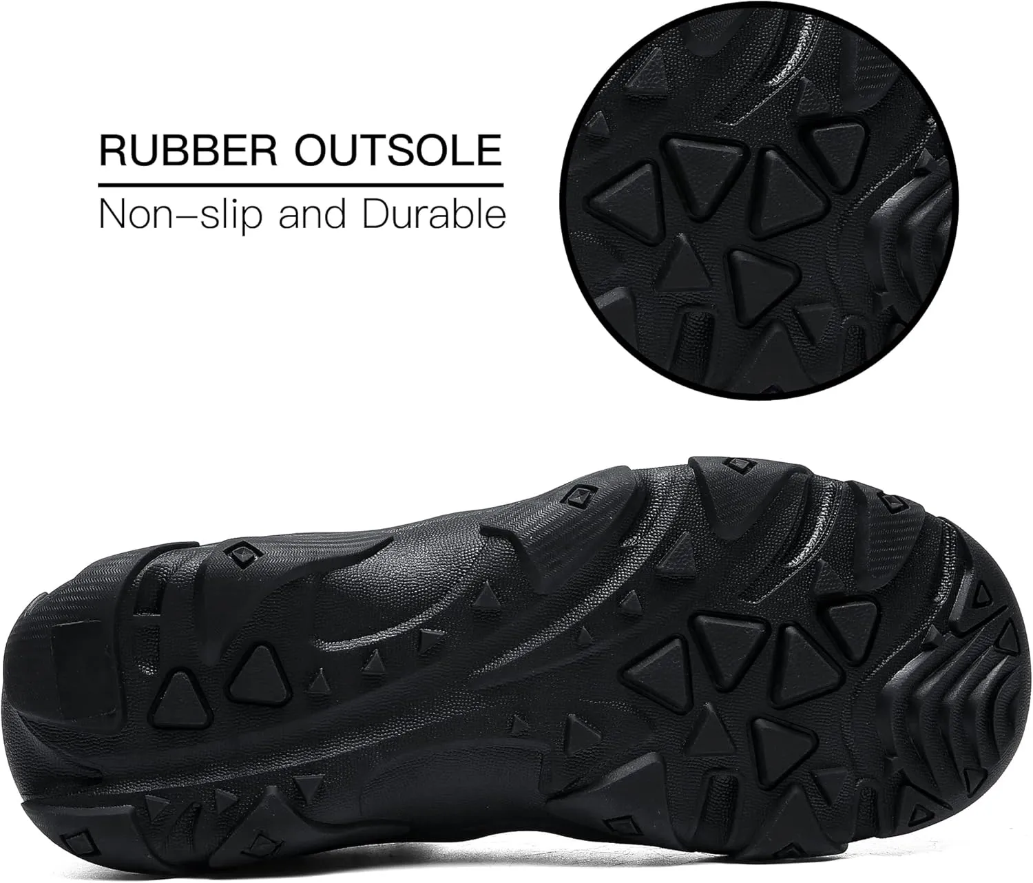 Men's Outdoor Hiking Sandals, High-Performance Sport Closed Toe Adventurous Sandals Anti-Slip Athletic Trail Walking Sandals for Travel Water Beach Boat Fishing Adventure Mountaineering
