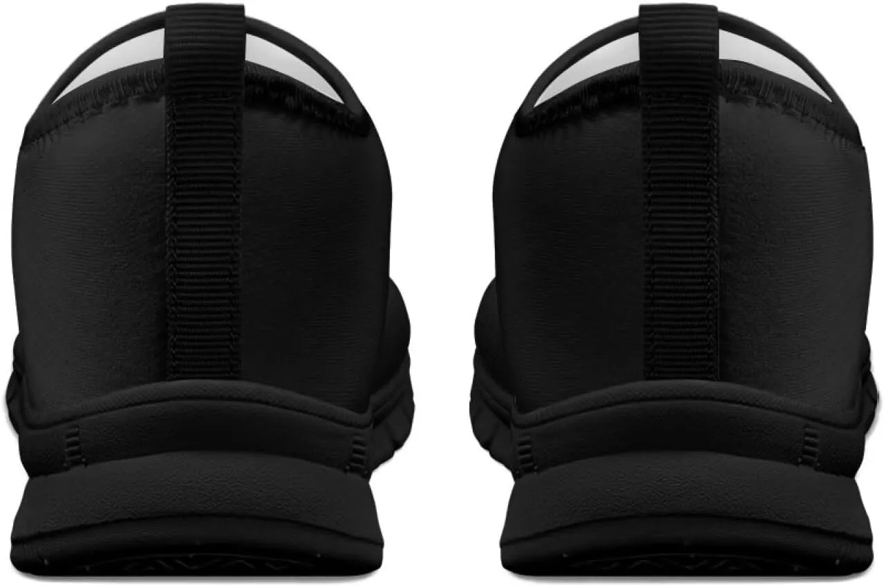 Mens Slip On Walking Shoes Soft Loafers Lightweight Non Slip Casual Fashion Sneakers for Travel Work Black Sole Size 5-14