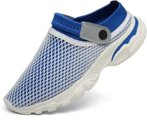 Mens Womens Garden Clogs Shoes Summer Breathable Mesh Sandals Slippers Indoor Outdoor Slippers Quick Drying Water Shoes