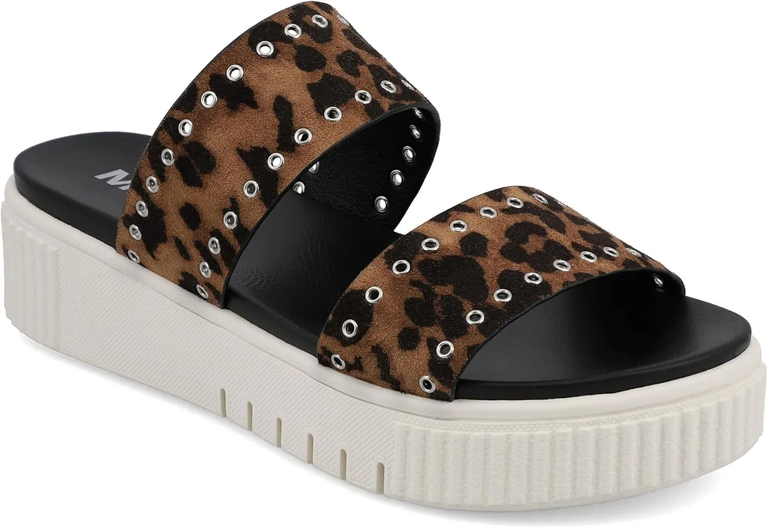 MIA Shoes Lexi Women's Platform Slide Sandals, Sneaker-Bottom