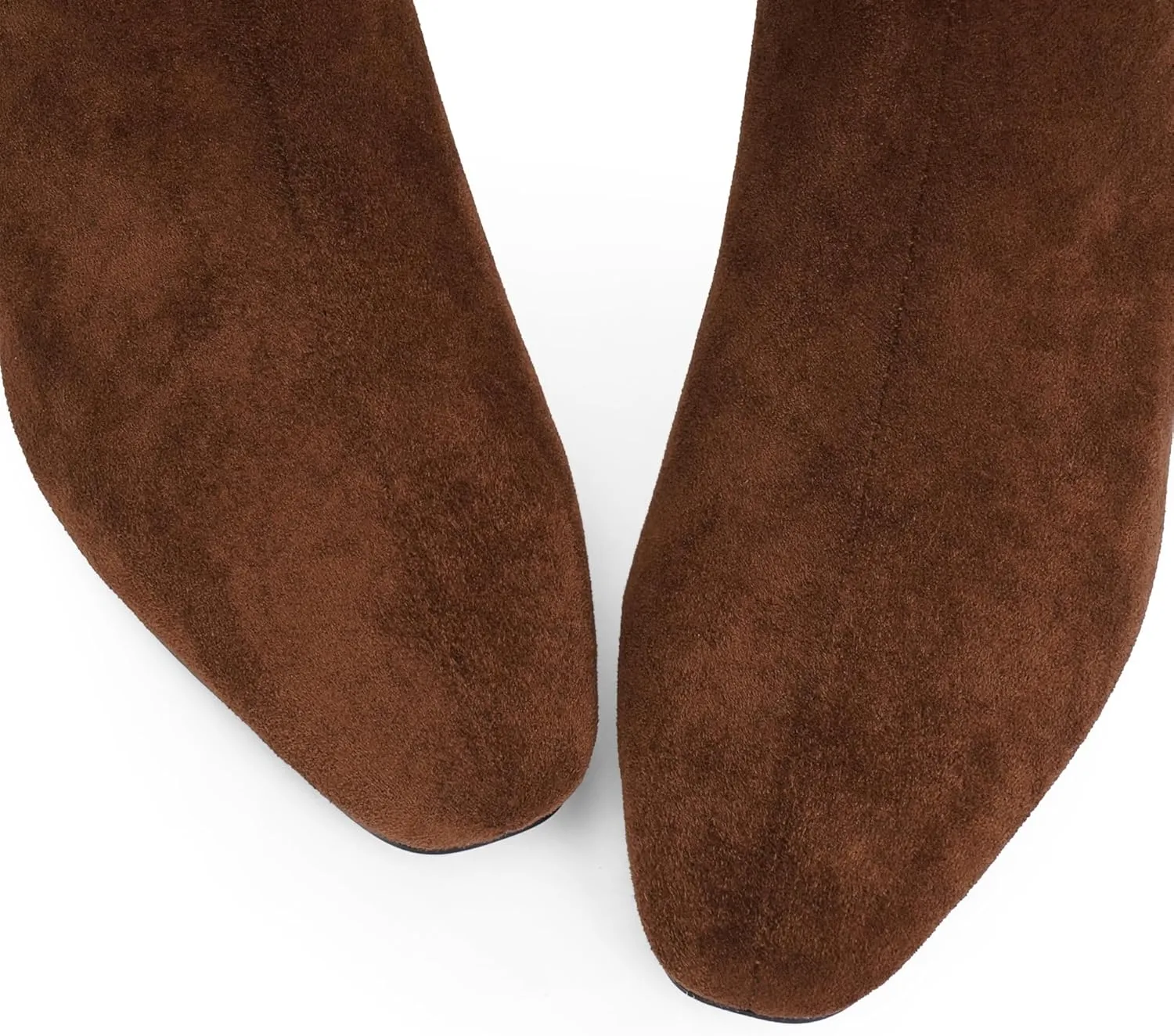 Modatope Knee High Boots Women Square Toe Kitten Heel Tall Boots Womens Fashion Long Boots