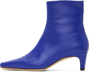 MOOMMO Women Low Chunky Heel Ankle Boots Square Toe Side Zipper Sock Booties Matte Comfy 2 Inch Thick Heel Dress Short Boots Closed Toe Mid Calf Stretch Chic Office Party Winter 4-11 M US