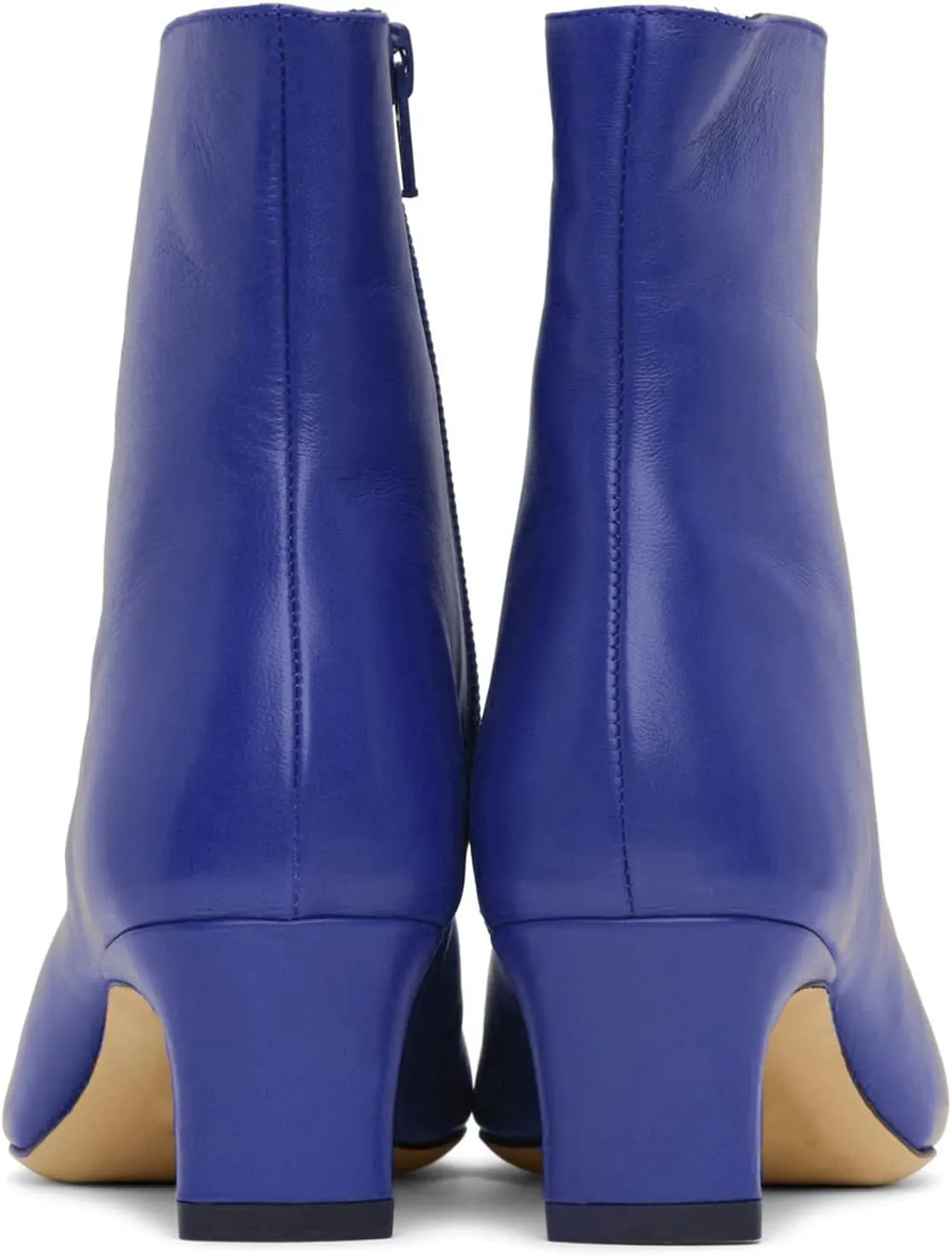 MOOMMO Women Low Chunky Heel Ankle Boots Square Toe Side Zipper Sock Booties Matte Comfy 2 Inch Thick Heel Dress Short Boots Closed Toe Mid Calf Stretch Chic Office Party Winter 4-11 M US