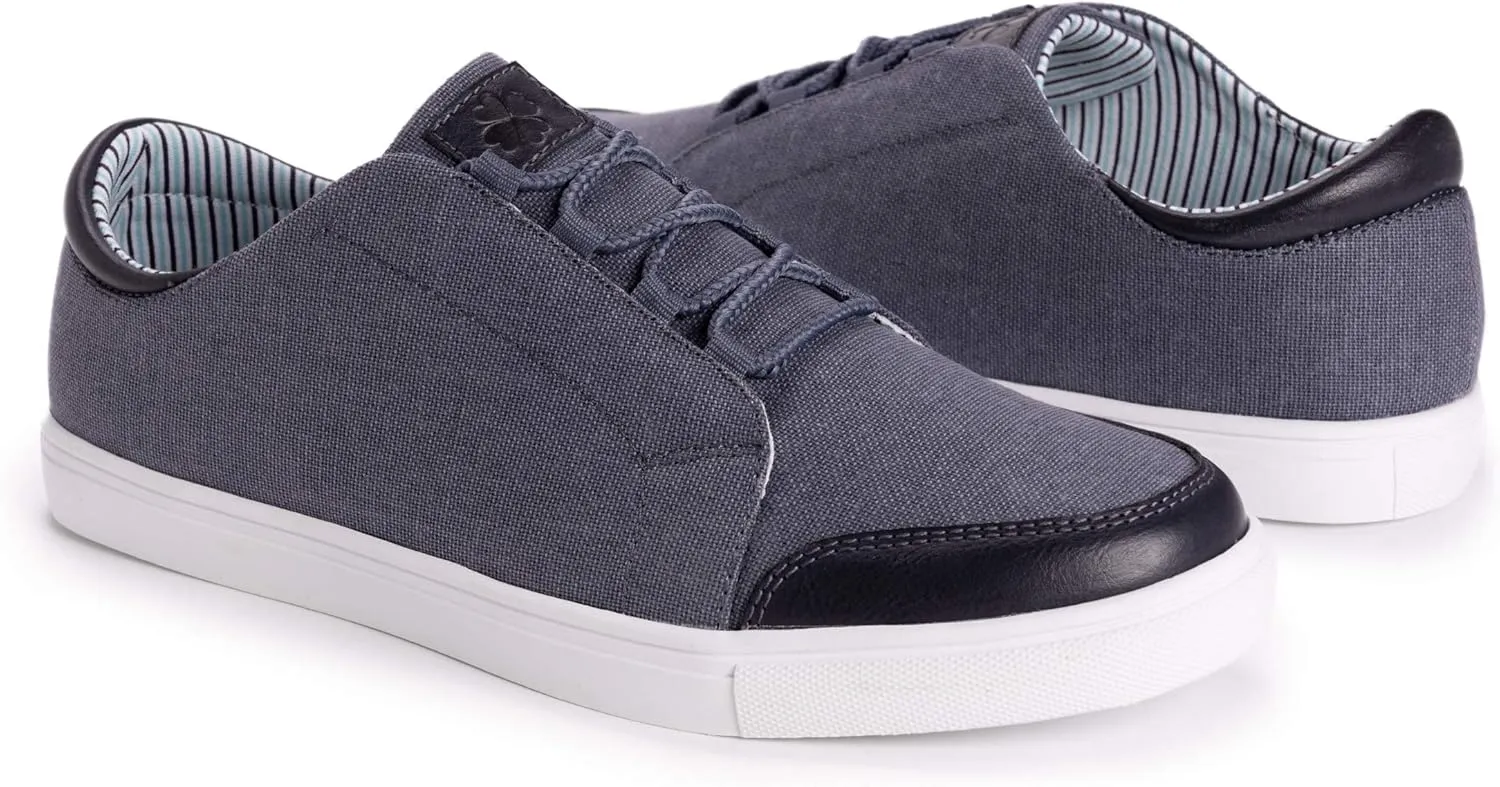 MUK LUKS Men's Cruise Glide Sneaker-Navy