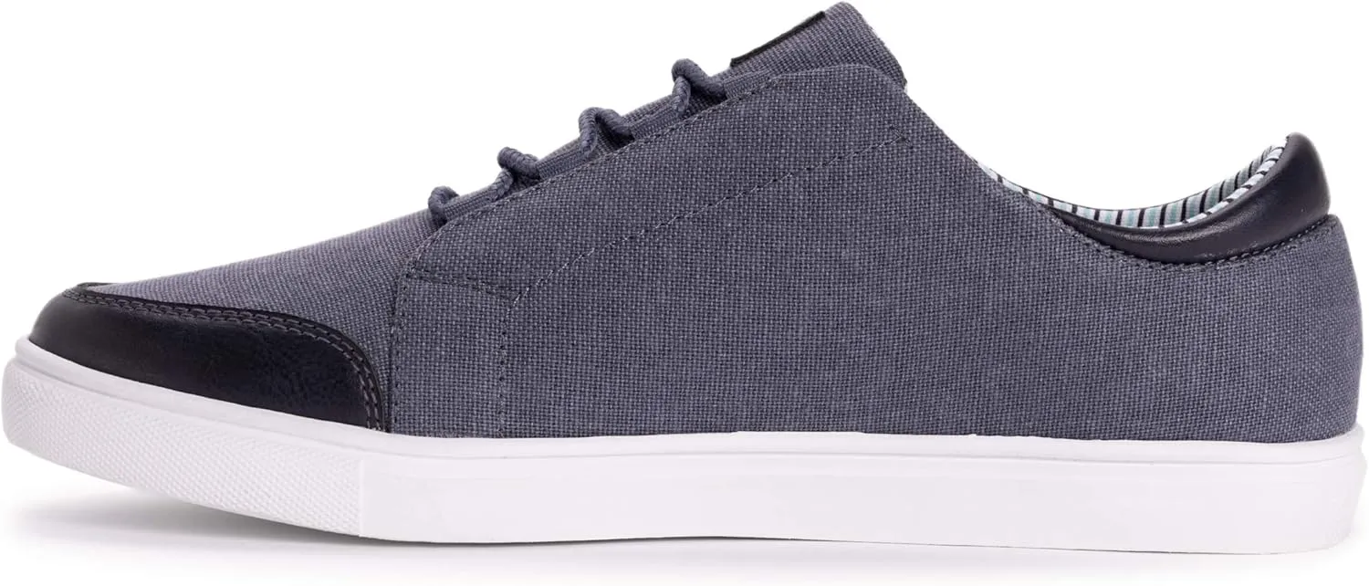 MUK LUKS Men's Cruise Glide Sneaker-Navy