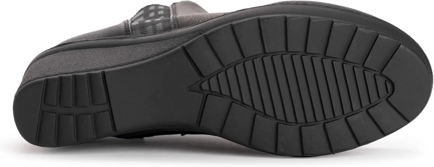 MUK LUKS Women's England Oxford Boots
