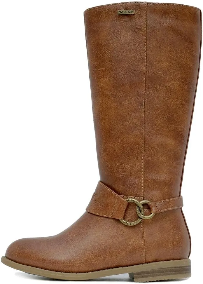 NAUTICA Girls Knee High Fashion Riding Boots Youth/Toddler(Big Kids/Little Kids/Toddler)