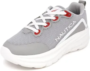 Nautica Kids Lace-Up Sneakers | Comfortable Running Shoes for Boys and Girls | Little Kid/Big Kid