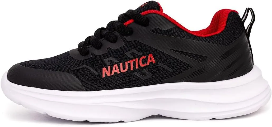 Nautica Kids Lace-Up Sneakers | Comfortable Running Shoes for Boys and Girls | Little Kid/Big Kid