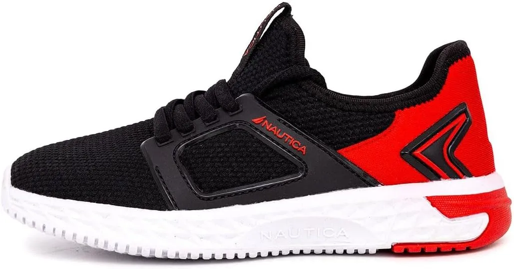 Nautica Kids Lace-Up Sneakers | Comfortable Running Shoes for Boys and Girls | Little Kid/Big Kid