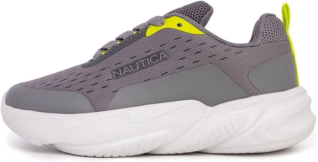 Nautica Kids Lace-Up Sneakers | Comfortable Running Shoes for Boys and Girls | Little Kid/Big Kid