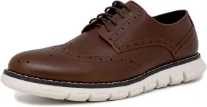 Nautica Men's Knit Dress Oxford Dress Sneakers: Breathable, Stylish, Lightweight & Comfortable - Ideal for Business or Walking