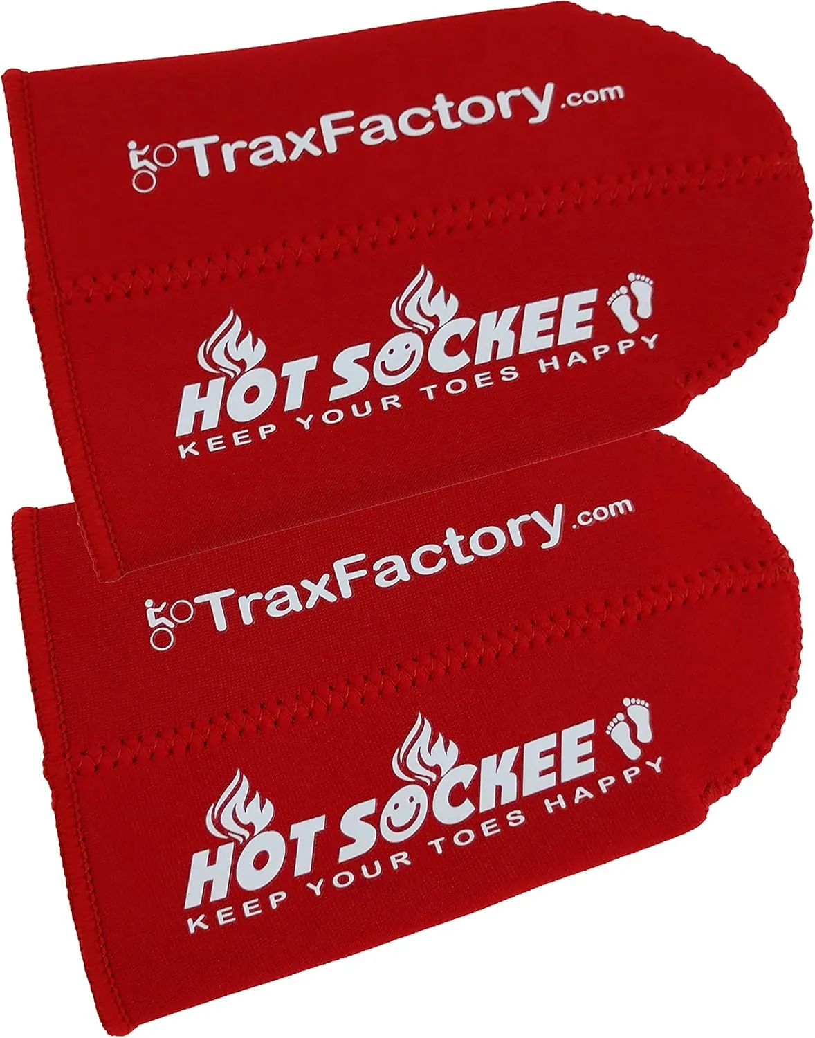 Neoprene Toe Warmers - Worn Inside Shoes or Boots - 3 Sizes - Cycling, Hiking, Winter Sports, Camping, Work & Construction Boots