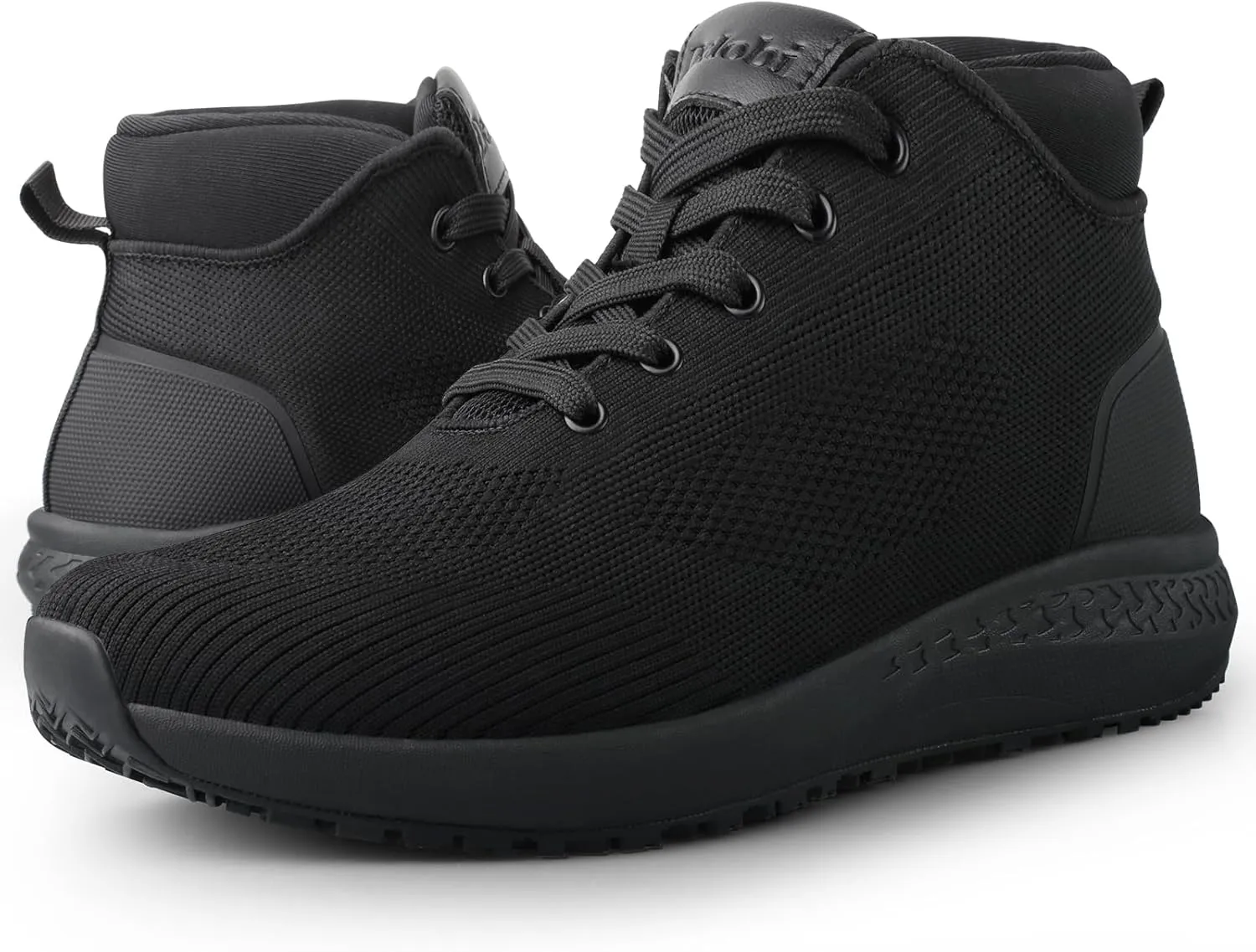 Non Slip Mens Boots Slip Resistant Work Shoes for Men Restaurant Food Service Waterproof Tactical Chef Walking Casual Shoes Breathable Mesh Militares Outdoor Work Ankle Support Boot