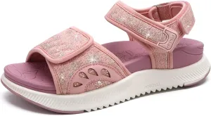 ONCAI Walking Sandals Women,Arch Support Hiking Sandals with Orthotic Outdoor Footbed for Plantar Fasciitis,Water Athletic Platform Sandalias Mujer with 3 Adjustable Strap (US Size 6-12)