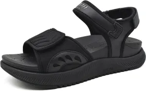 ONCAI Walking Sandals Women,Arch Support Hiking Sandals with Orthotic Outdoor Footbed for Plantar Fasciitis,Water Athletic Platform Sandalias Mujer with 3 Adjustable Strap (US Size 6-12)