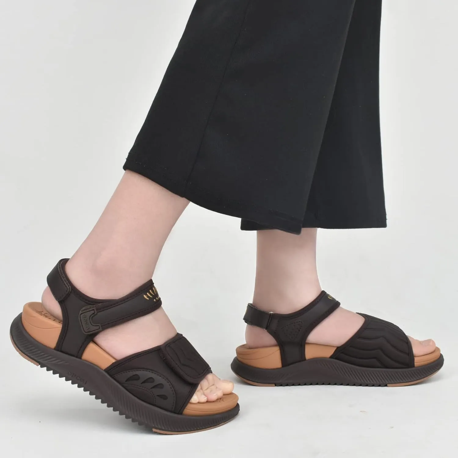 ONCAI Walking Sandals Women,Arch Support Hiking Sandals with Orthotic Outdoor Footbed for Plantar Fasciitis,Water Athletic Platform Sandalias Mujer with 3 Adjustable Strap (US Size 6-12)