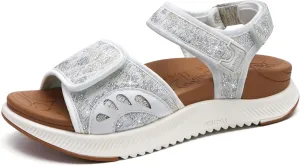 ONCAI Walking Sandals Women,Arch Support Hiking Sandals with Orthotic Outdoor Footbed for Plantar Fasciitis,Water Athletic Platform Sandalias Mujer with 3 Adjustable Strap (US Size 6-12)