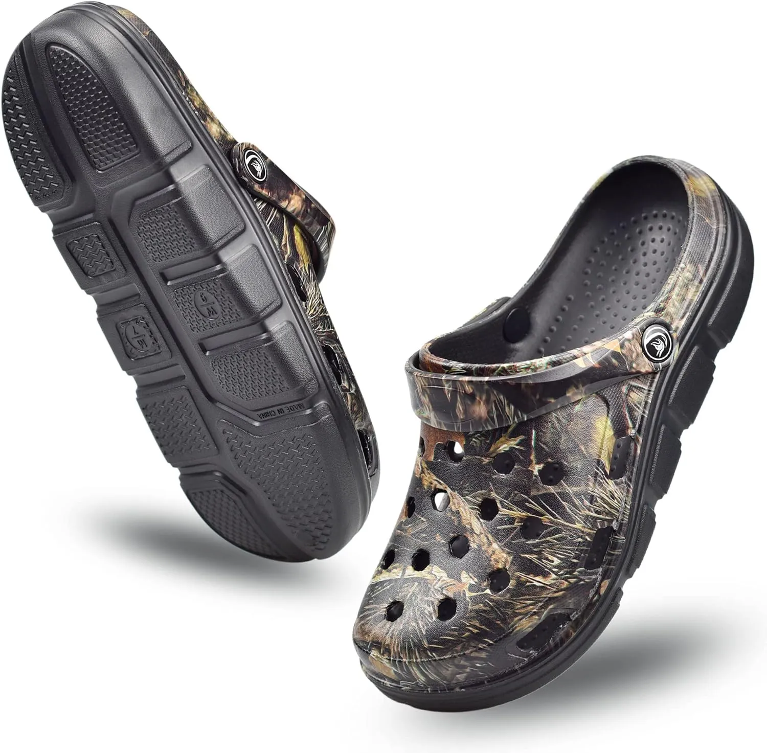 PIMIO Garden Clogs for Women and Men,Slip On Work Shoes with Arch Support,Womens Mens Quick-Dry Water Shoes Casual Sandals,Comfortable Slippers