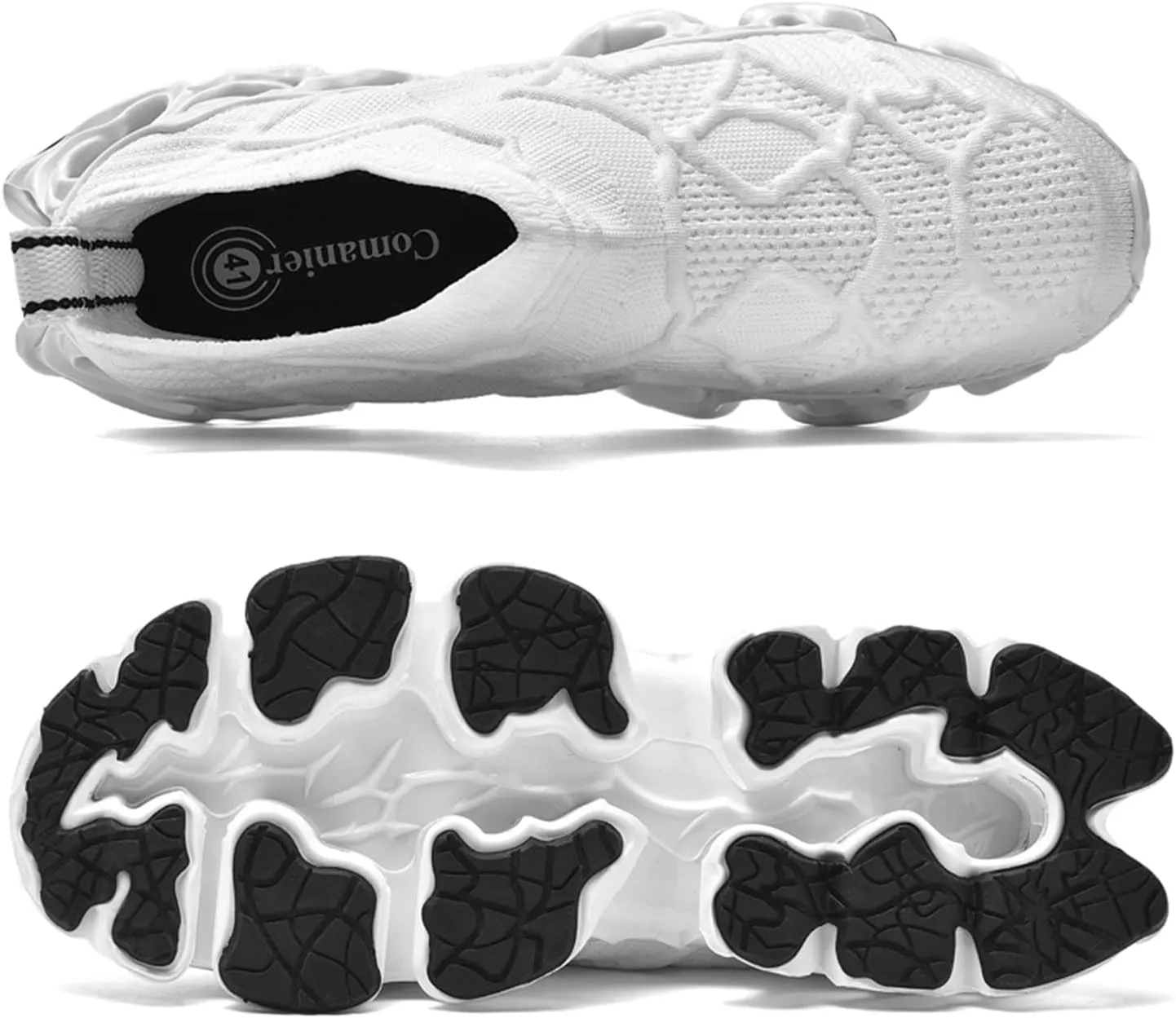 Poramea Mens Slip on Loafers Walking Tennis Shoes Laceless Running Blade Sneakers Mesh Trail Jogging Casual Athletic